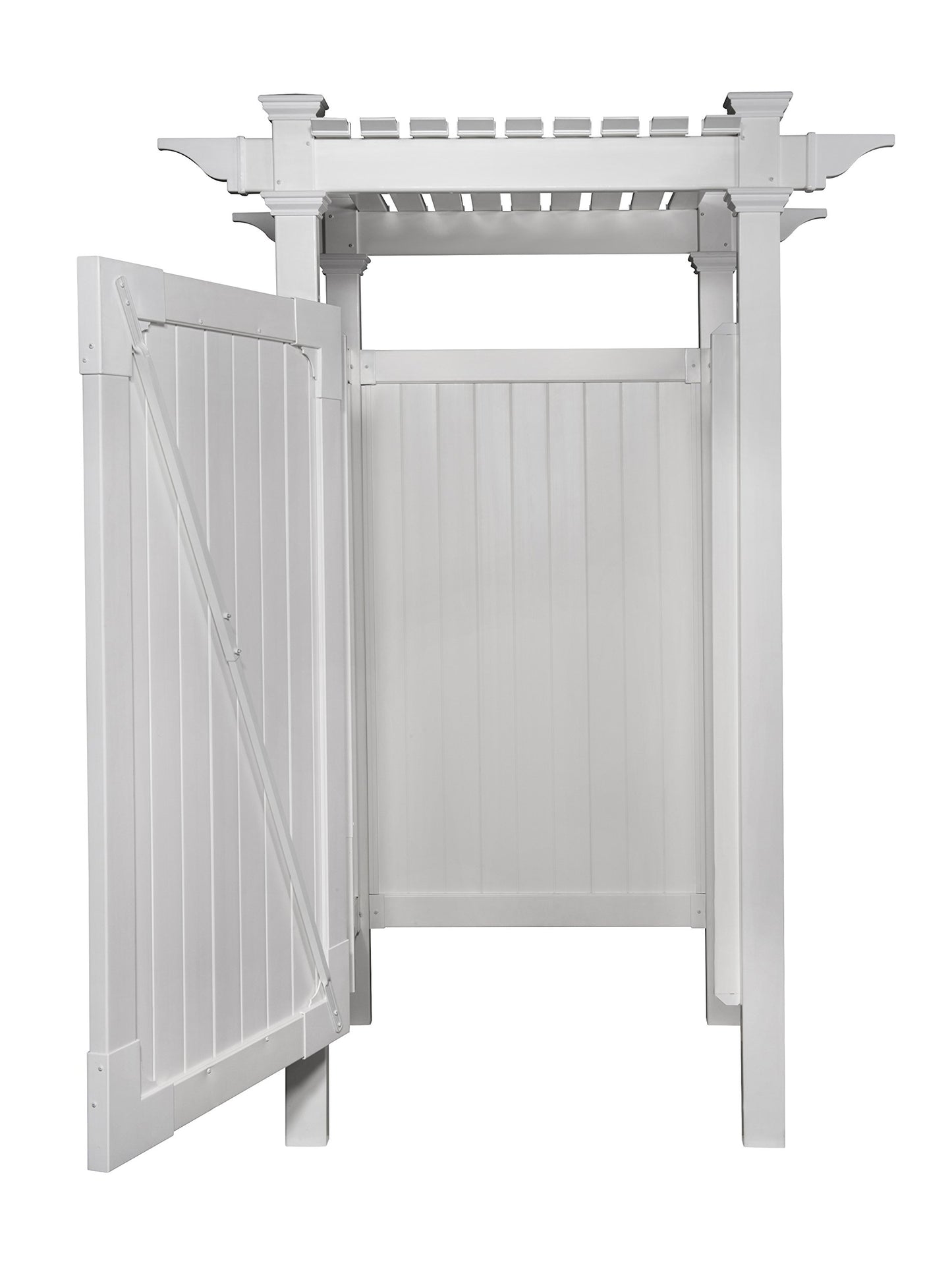 Zippity Outdoor Products ZP19009 Hampton Outdoor Shower Enclosure, White, 36" x 36"