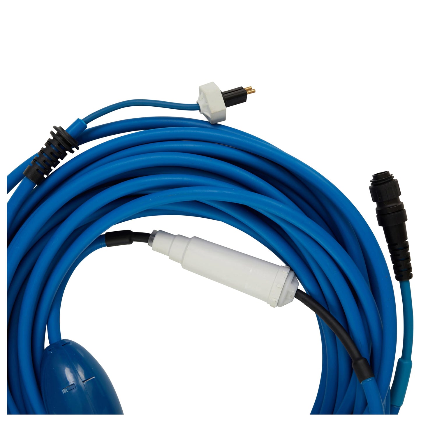 Gearwiz 60ft Blue Cable Only Compatible with Dolphin Pool Robot Nautilus CC Plus [Non WiFi], M200, 9995862, Includes 2 Big Floats and Swivel for Tangle-Free Operation (Updated Version)