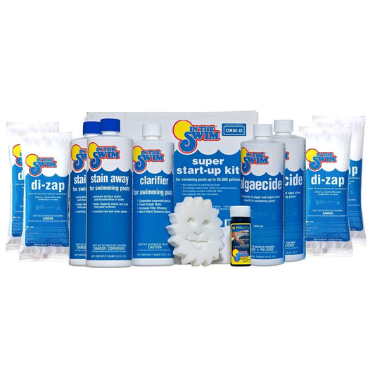 In The Swim Pool Super Opening Chemical Start Up Kit - Above Ground and In-Ground Swimming Pools - Up to 35,000 Gallons