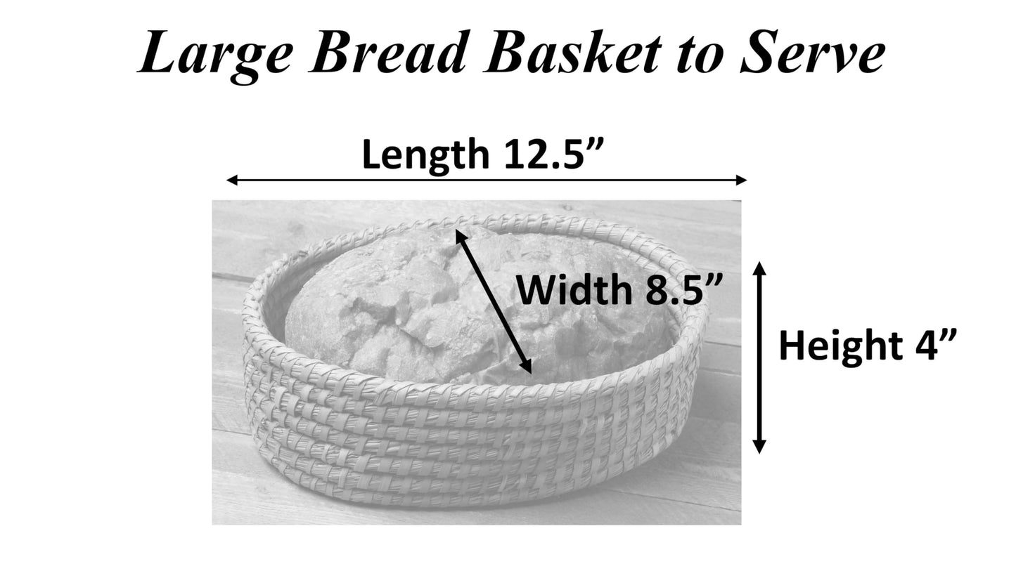 Bread Warmer Basket with Stone - Bread Baskets for Serving Tortilla, Sourdough, House Warming Gifts New Home, Terracotta, Bakers Gift for Kitchen, Bread Maker Women, Men, Birthday, Hostess Farmhouse