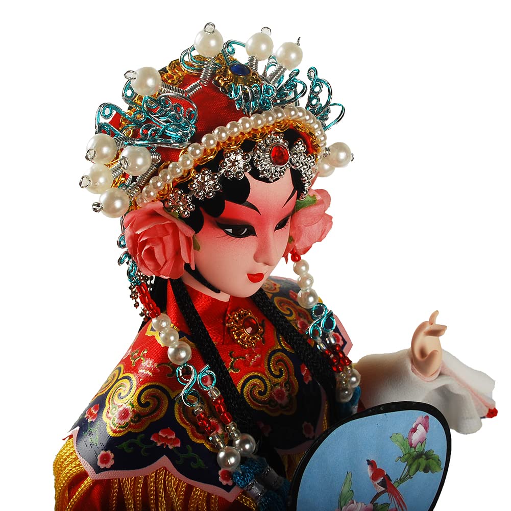 NW Chinese Traditional Handicraft Silk Figurine Collectible Chinese Doll Silk Doll (1801)