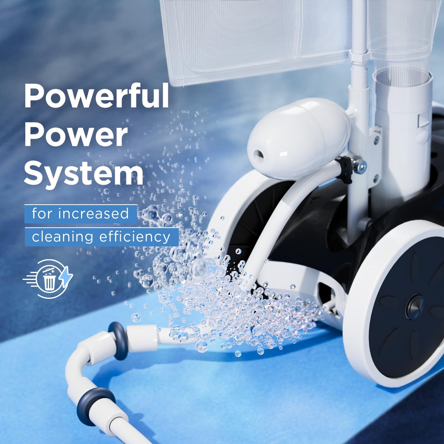 MAKHOON Upgrade Pool Pressure Side Sweeper: Professional Solution for Cleaning Your Swimming Pool