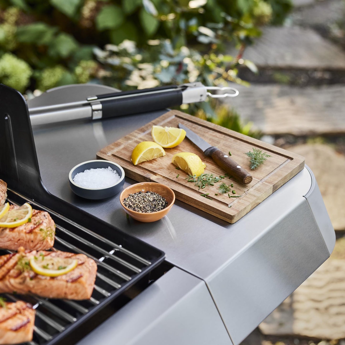 Weber Genesis S-415 Natural Gas Grill, Stainless Steel