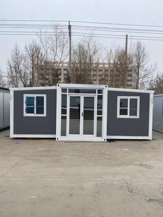 Premium Portable Tiny Home - Expandable Container Design | 30x20FT Prefab House for Families, and Remote Living| Ideal for Adults, Remote Workers, and Comfortable Living