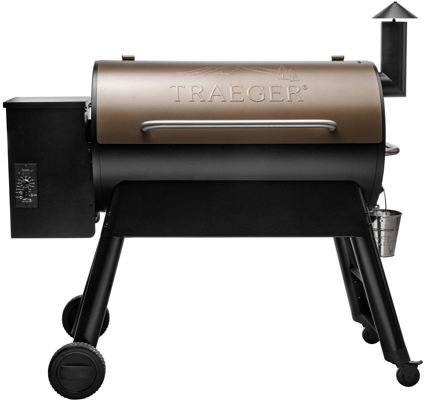 Traeger Grills Pro 34 Electric Wood Pellet Grill and Smoker, Bronze