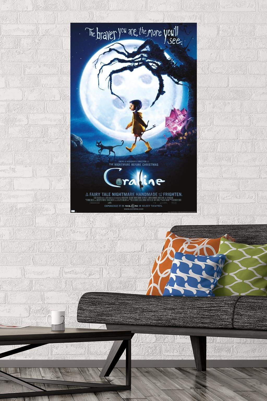 Trends International Coraline - Braver One Sheet Wall Poster