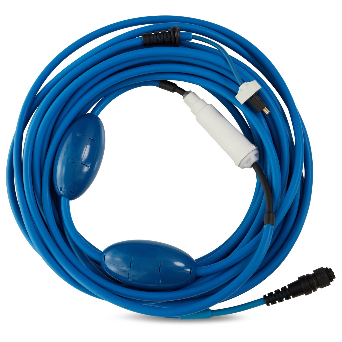 Gearwiz 60ft Blue Cable Only Compatible with Dolphin Pool Robot Nautilus CC Plus [Non WiFi], M200, 9995862, Includes 2 Big Floats and Swivel for Tangle-Free Operation (Updated Version)