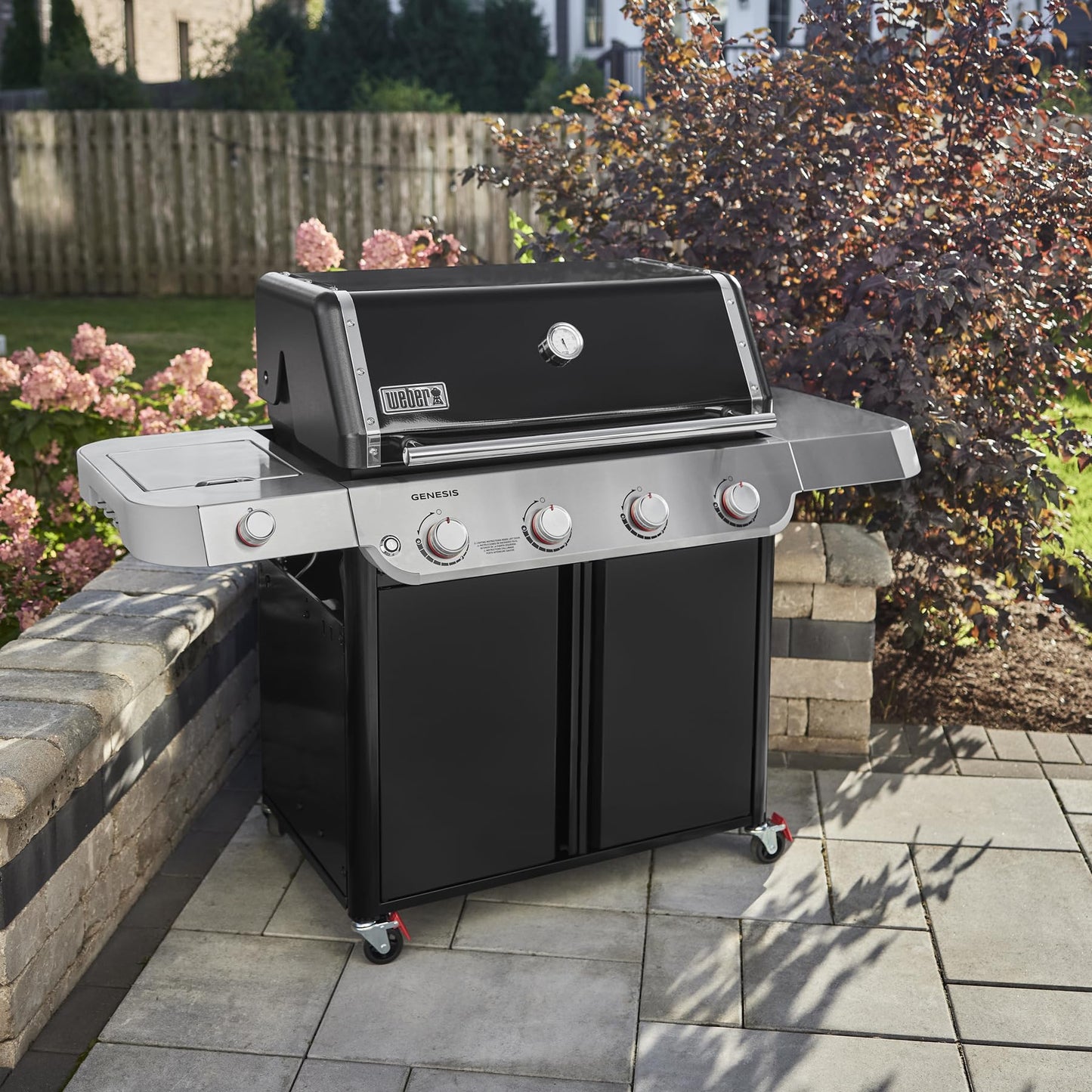 Weber Genesis E-415 Natural Gas Grill, Black