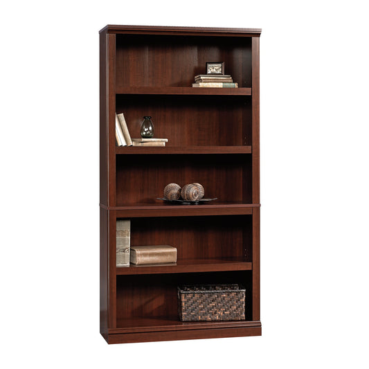 Sauder Miscellaneous Storage 5-Shelf Bookcase/ Book shelf, Select Cherry finish