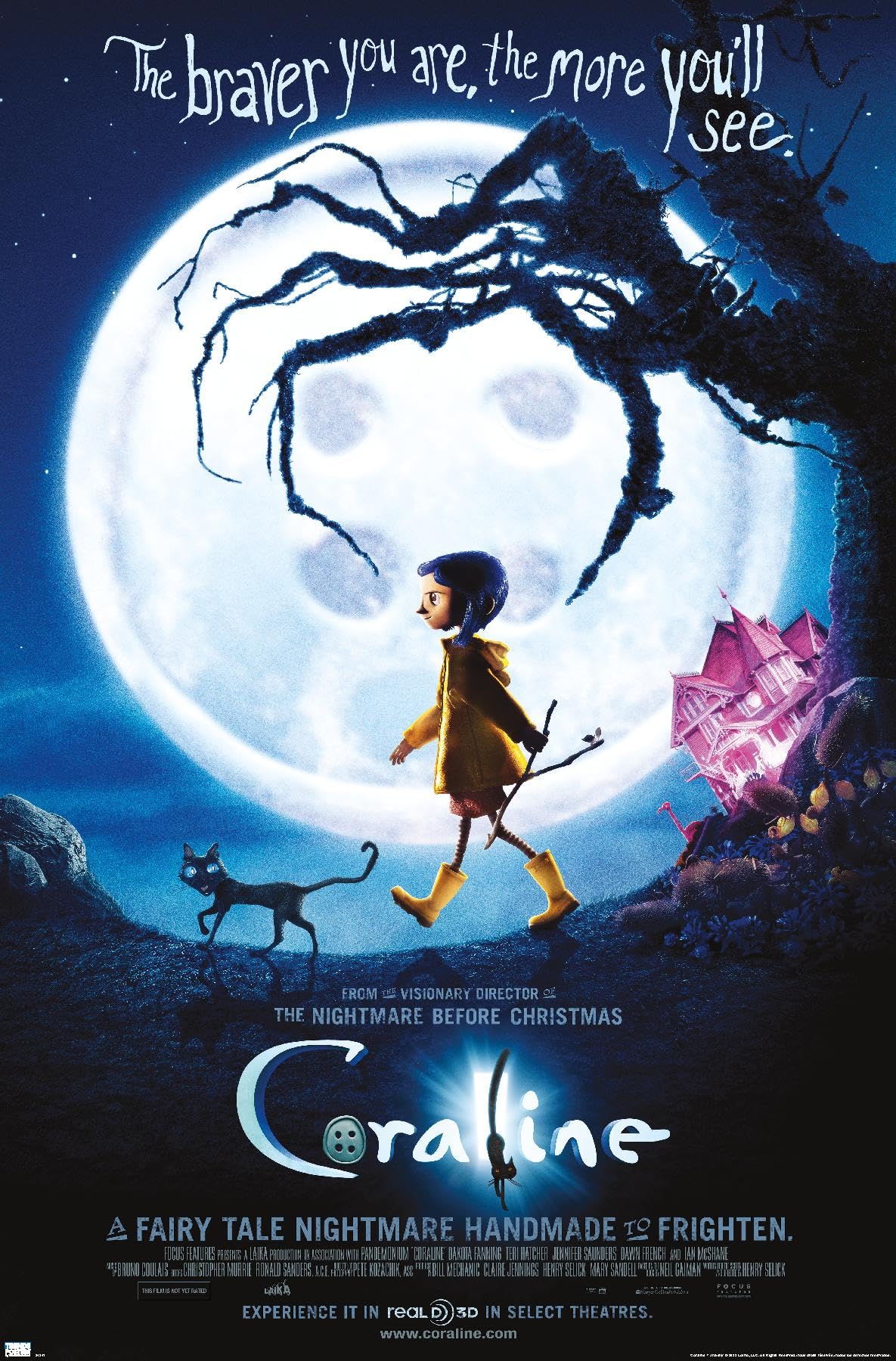 Trends International Coraline - Braver One Sheet Wall Poster