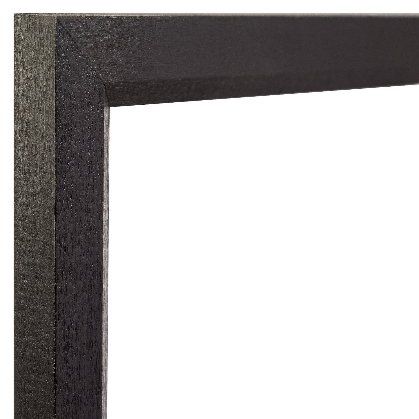 Craig Frames 7171610BK 4 by 7-Inch Picture Frame, Wood Grain Finish, .825-Inch Wide, Solid Black