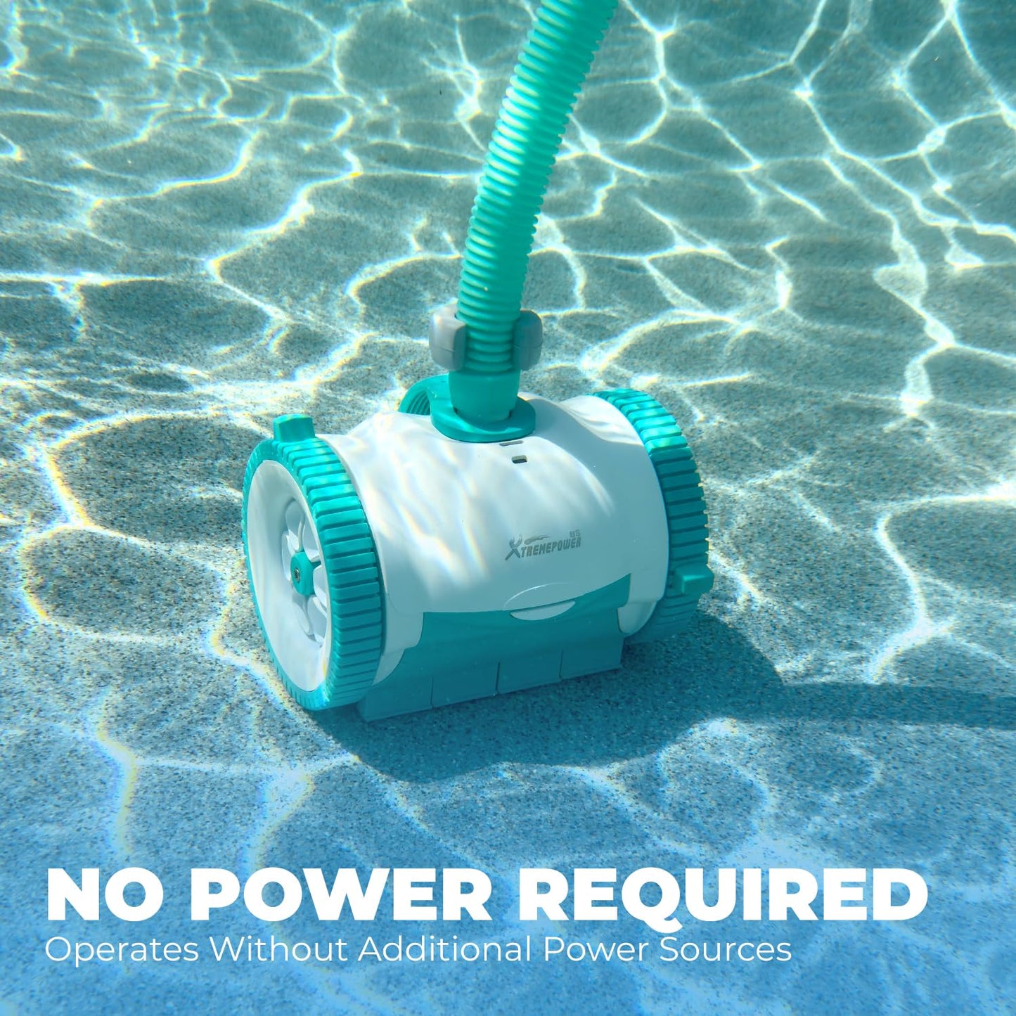 XtremepowerUS Automatic Sweeper Pool Vacuum Suction-Side Automatic Cleaner w/ 39' ft Hose for In-Ground Swimming Pool up to 16 x 24 ft. Pool