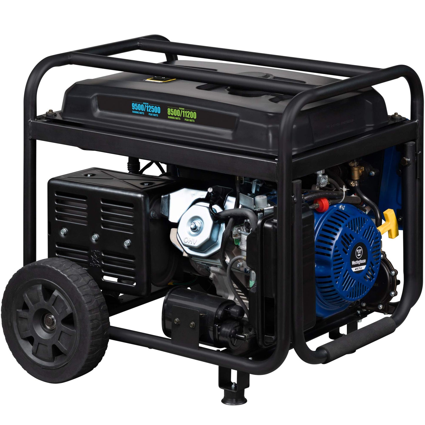 Westinghouse 12500 Watt Dual Fuel Home Backup Portable Generator, Remote Electric Start, Transfer Switch Ready, Gas and Propane Powered