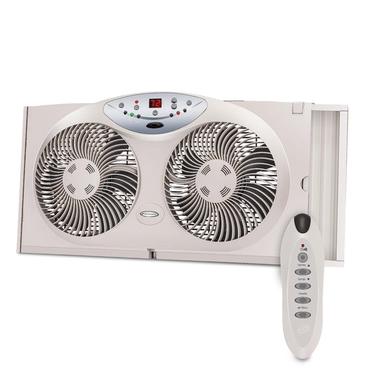 Bionaire Thin Window Fan with Manual Controls(BWF0502M-WM)