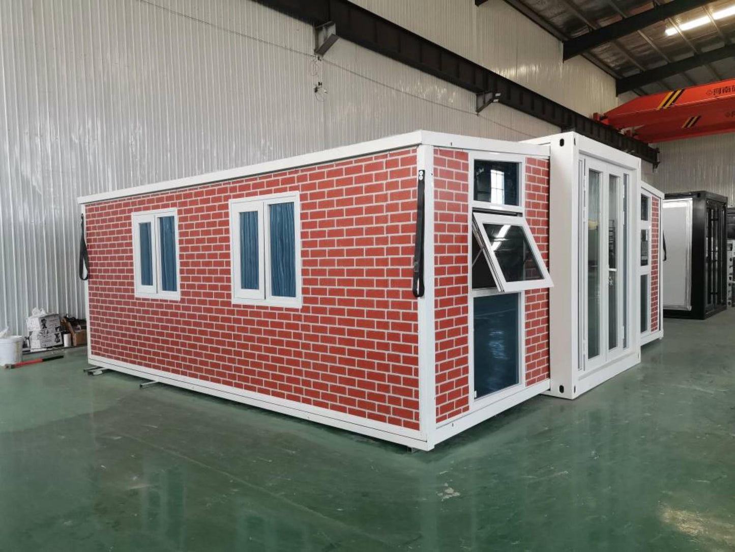 Mahar Traders Foldable Tiny House, prefab House to Live in Adults, Mobile Expandable Home with Restroom, casas portatiles para Vivir Personas, 20Ft Floor Plan