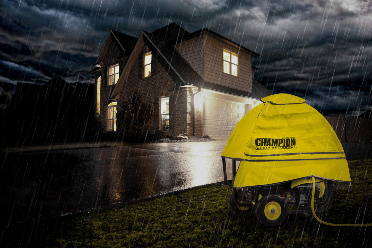 Champion Power Equipment 100376 Storm Shield Severe Weather Portable Cover, by GenTent for, 4000 to 12,500-Starting Watt Generators