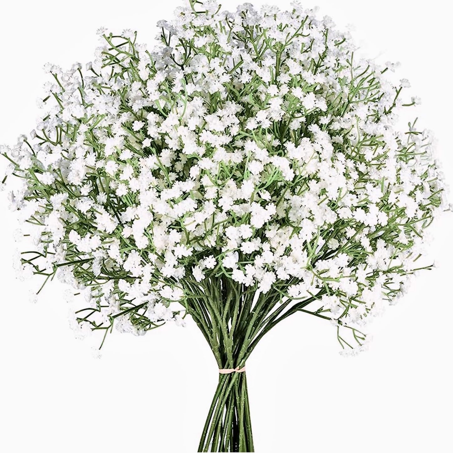 LYLYFAN Babys Breath Artificial Flowers,6 Pcs Gypsophila Real Touch Flowers for Wedding Party Home Garden Decoration