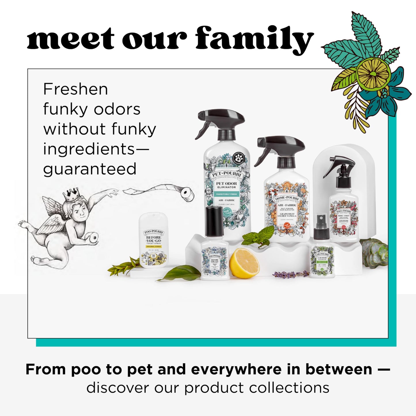 Poo-Pourri Before-You-Go Toilet Spray, Original Citrus, 2 Fl Oz - Lemon, Bergamot and Lemongrass