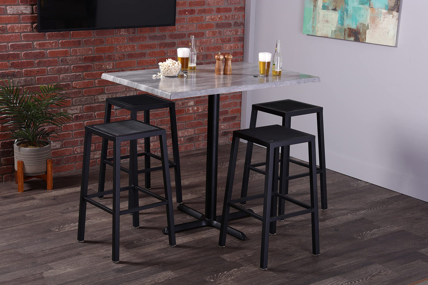 Holland Bar Stool Co. 36" Diameter Rustic, Indoor/Outdoor All-Season EnduroTop Table Top