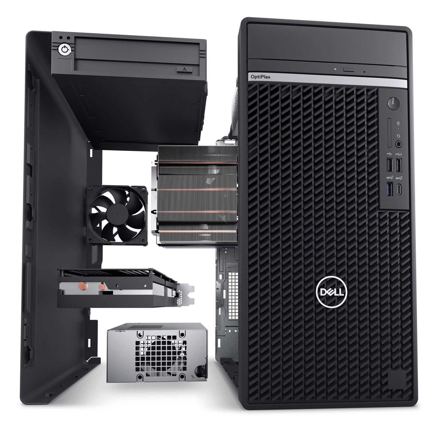 Dell OptiPlex 7010 7000 Tower Business Desktop Computer, 12th Gen Intel Hexa-Core i5-12500 (Beat i7-11700), 32GB DDR4 RAM, 1TB PCIe SSD, DVDRW, WiFi Adapter, Ethernet, KB and Mouse, Windows 11 Pro