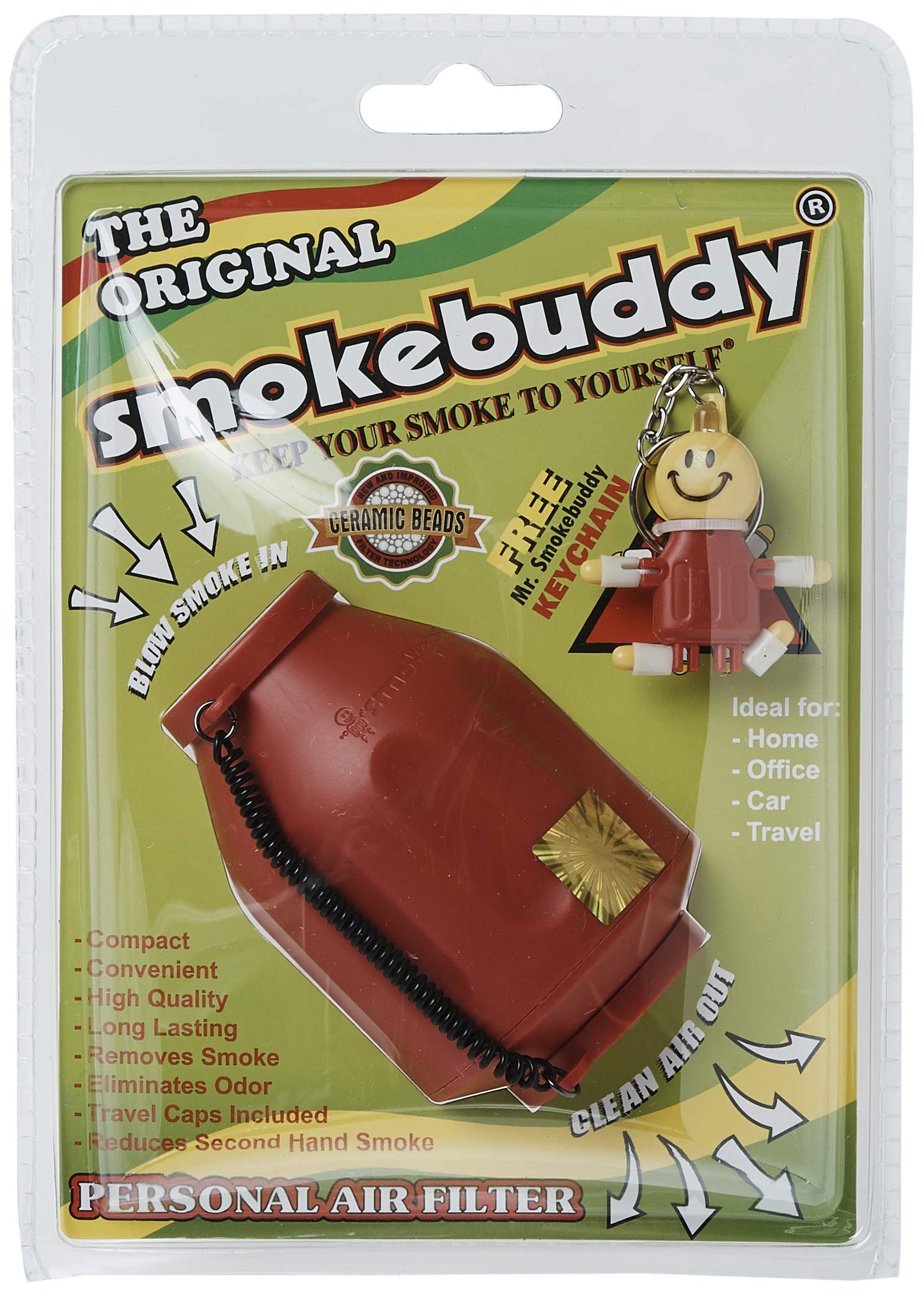 Smokebuddy Original Red Personal Air Filter