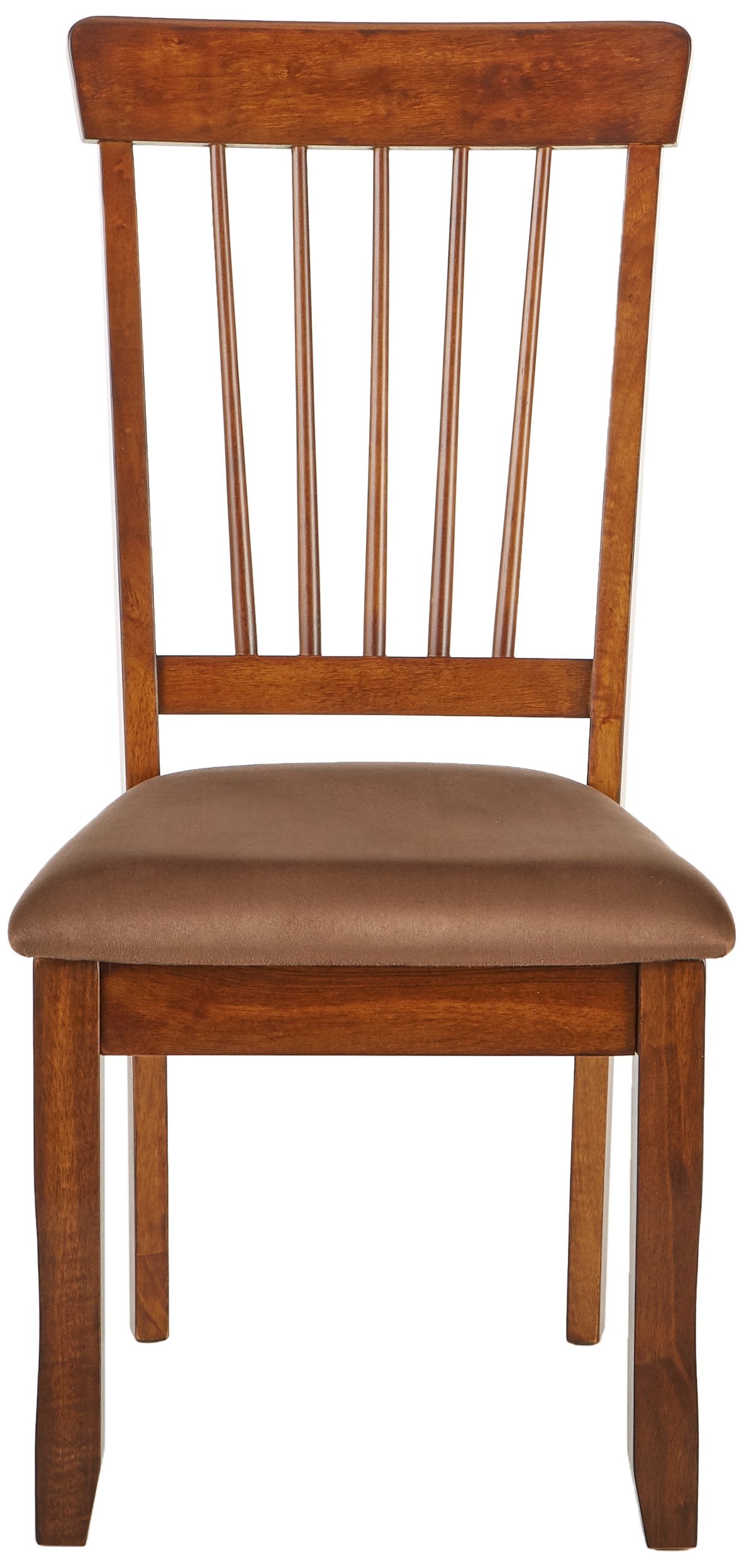 Signature Design by Ashley Berringer 18" Rustic Dining Chair with Cushions, 2 Count, Brown