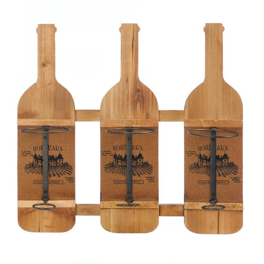 Bordeaux Wooden Wine Rack