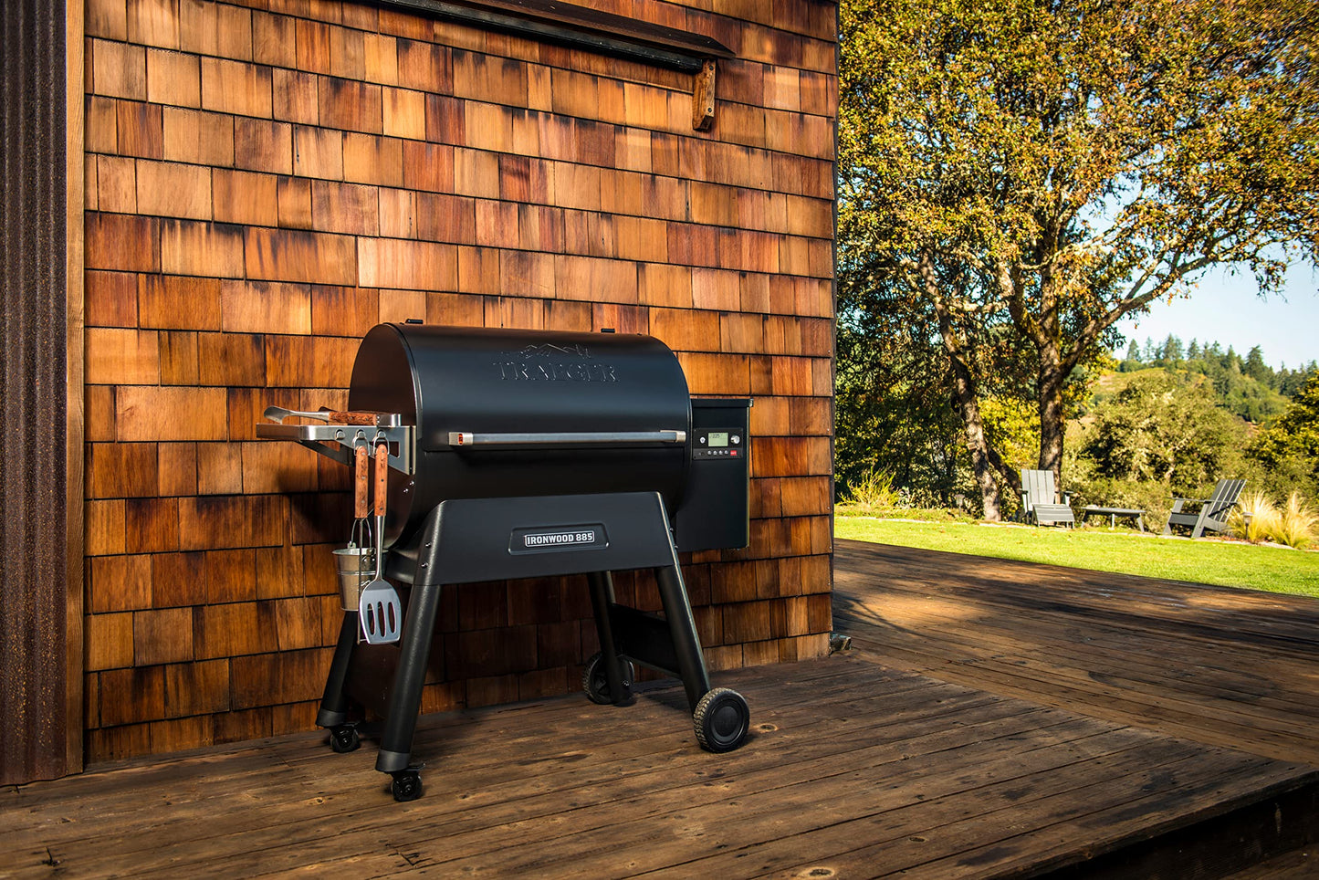 Traeger Grills Ironwood 885 Electric Wood Pellet Grill and Smoker with WiFi and App Connectivity