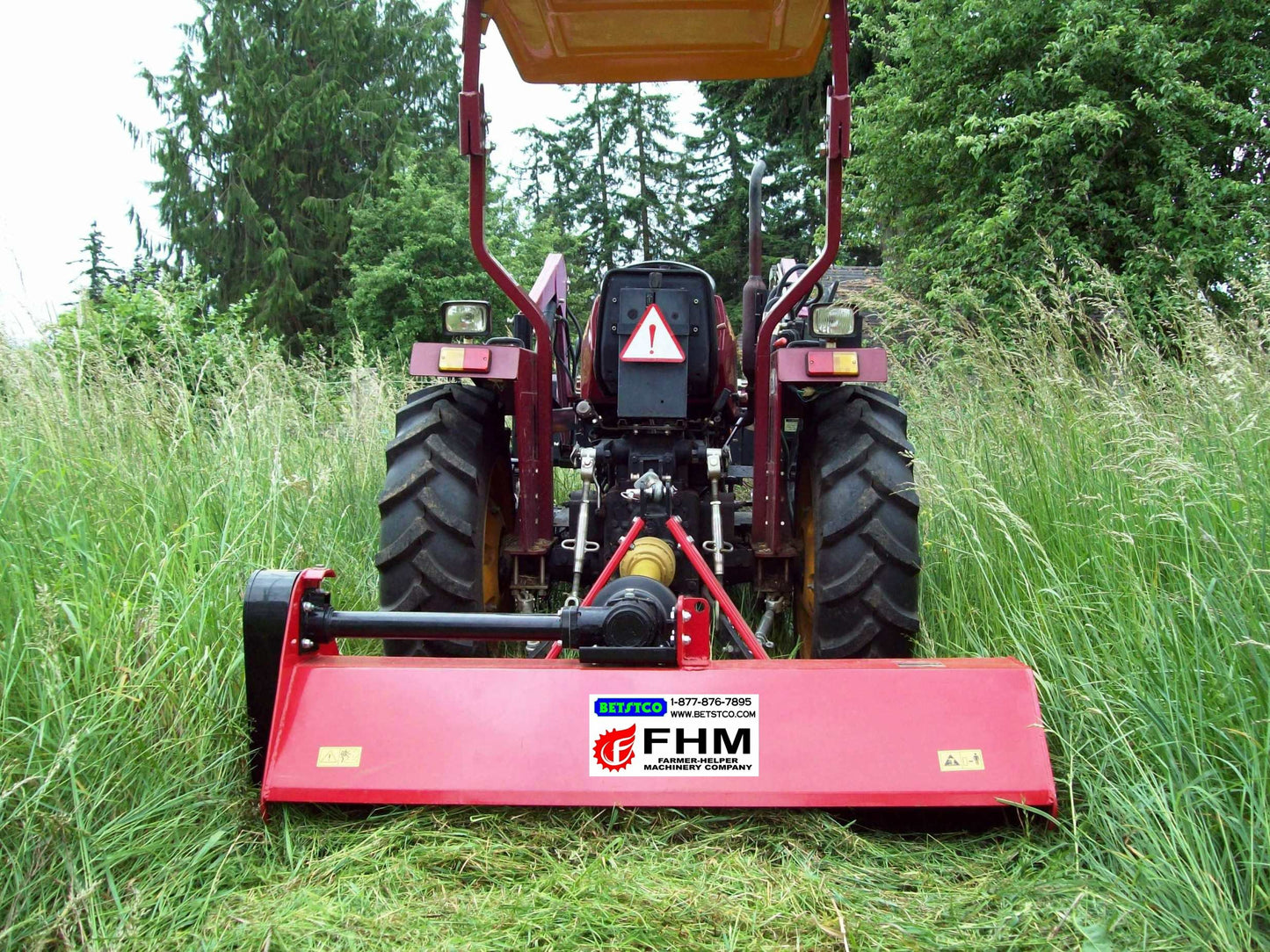 60" Cut Field & Brush Flail Mower 24-45 HP Tractors(FH-EFG155) Requires a tractor. Not a standalone unit.