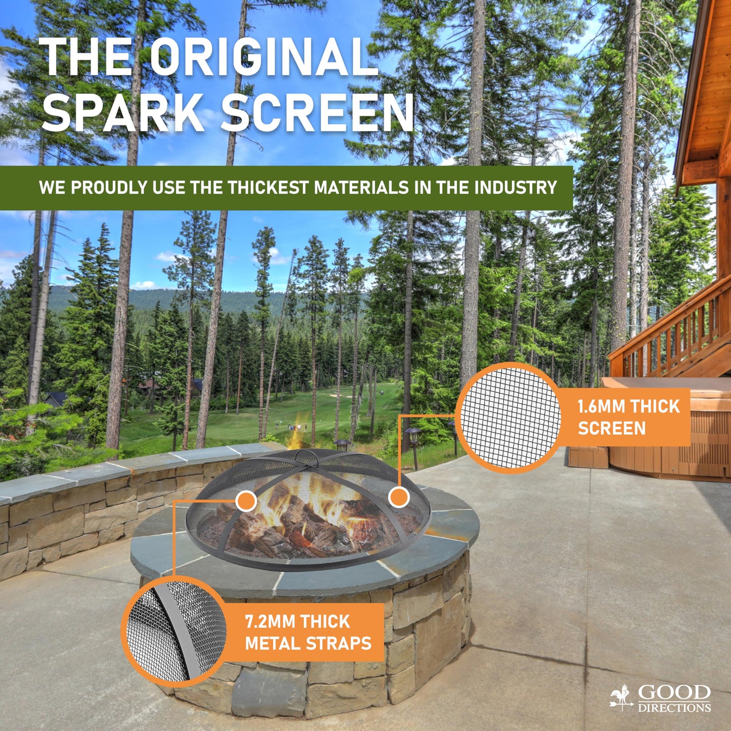 Good Directions 27” Heavy Duty Spark Screen