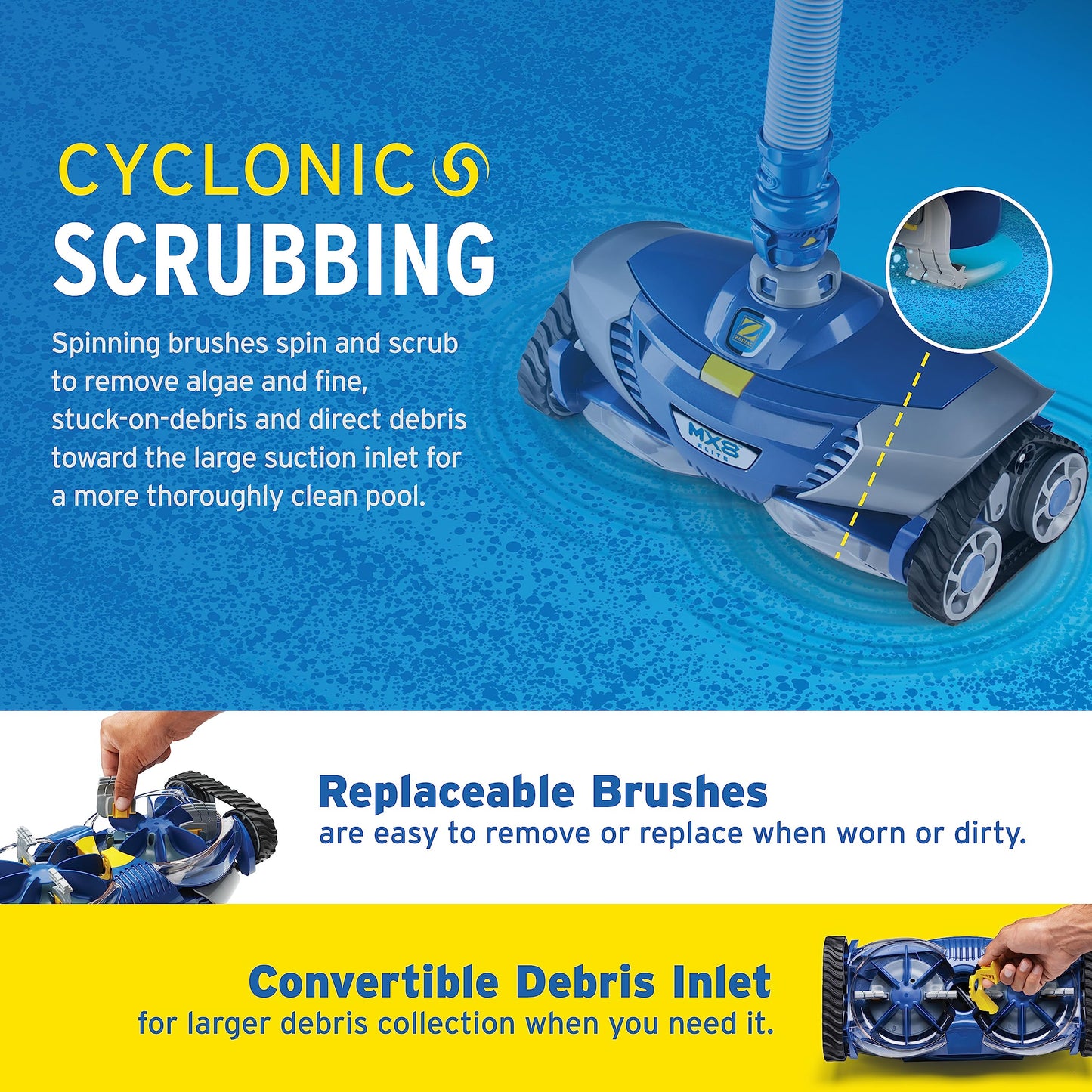 Zodiac MX8 Elite Suction Pool Cleaner