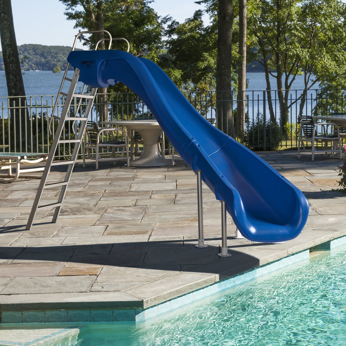 S.R. Smith 610-209-5823 Rogue2 Pool Slide, Blue