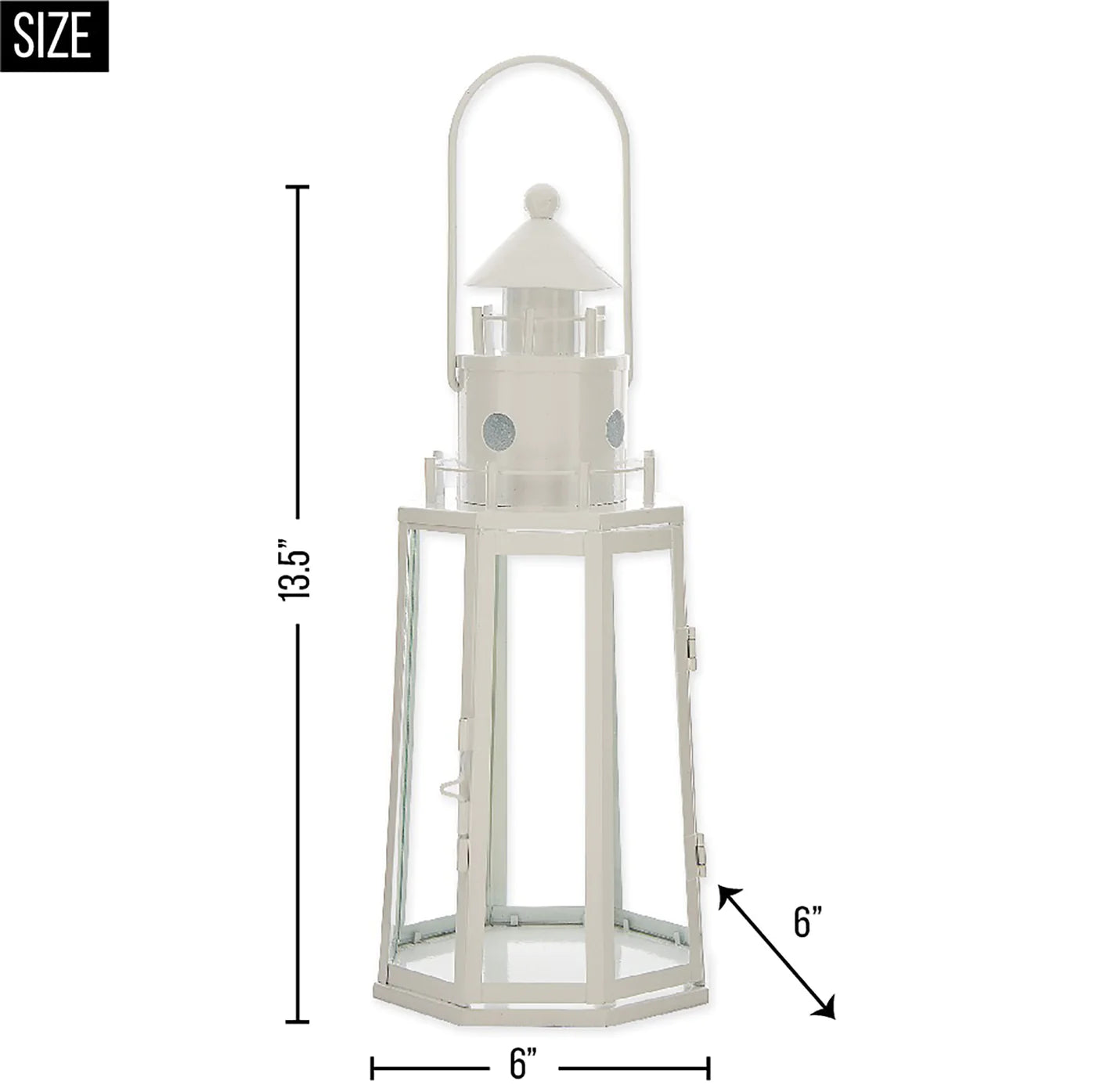 White Lighthouse Lantern