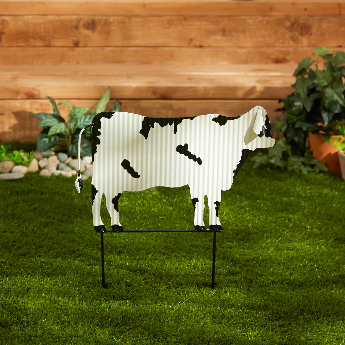 Cow Garden Stake
