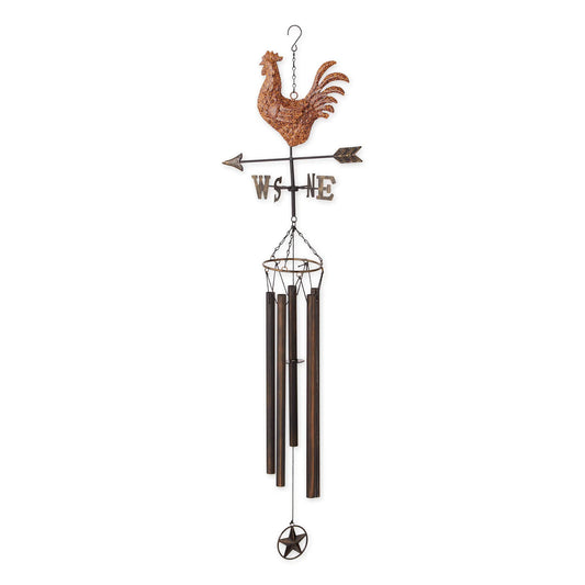 Weathervane Wind Chimes - Rooster