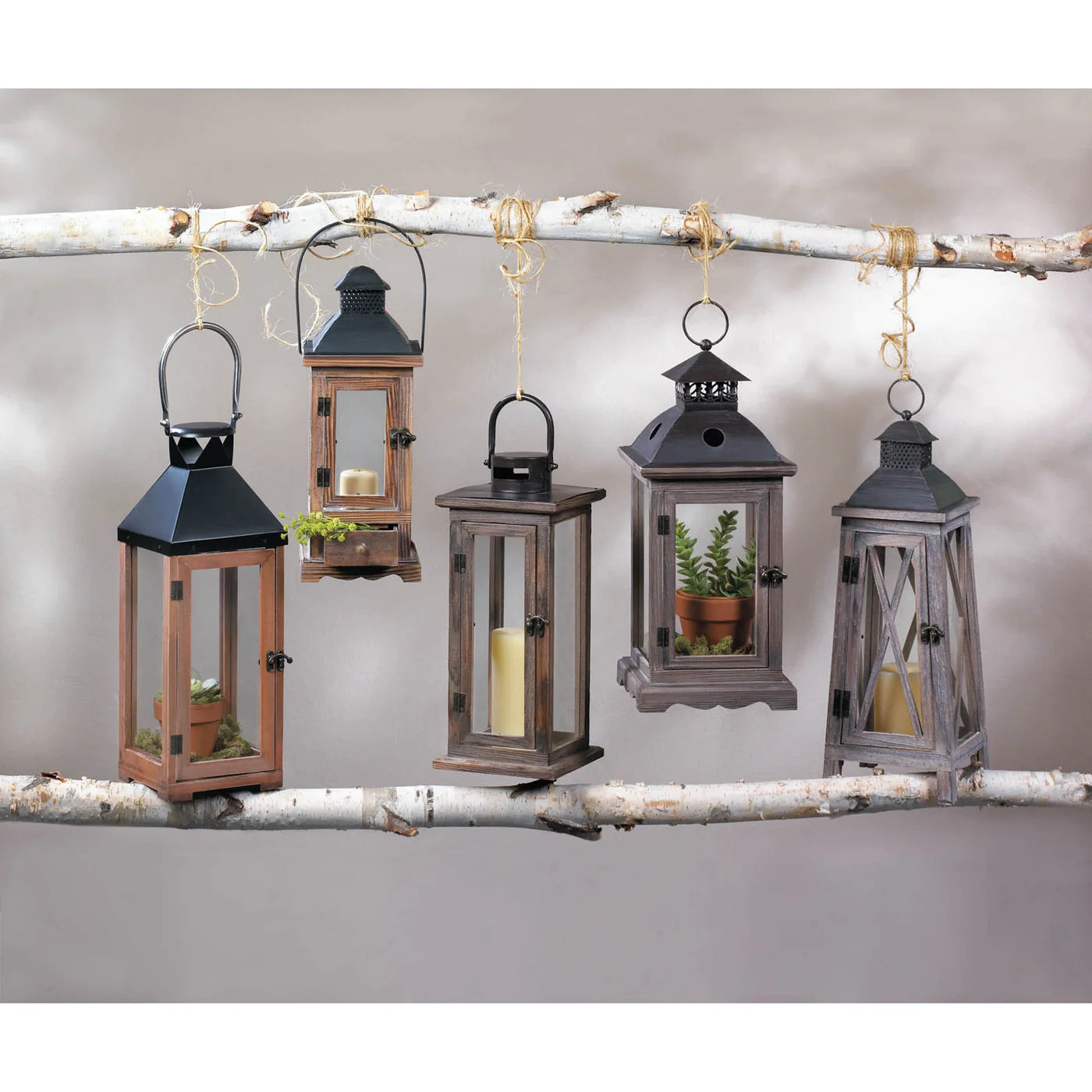 Large Monticello Candle Lantern