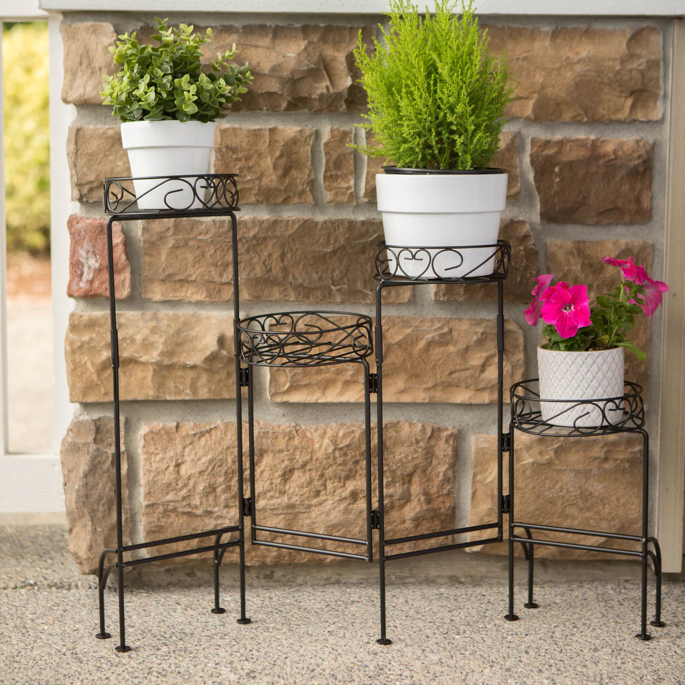Four Tier Plant Stand Screen