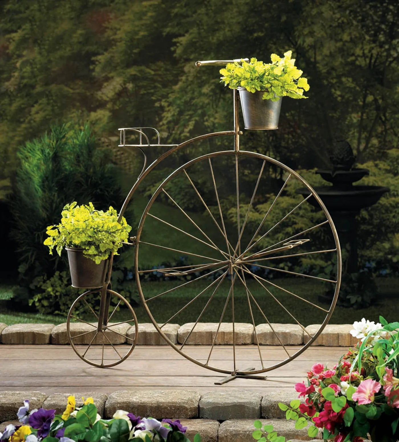 Old Fashioned Bicycle Plant Stand