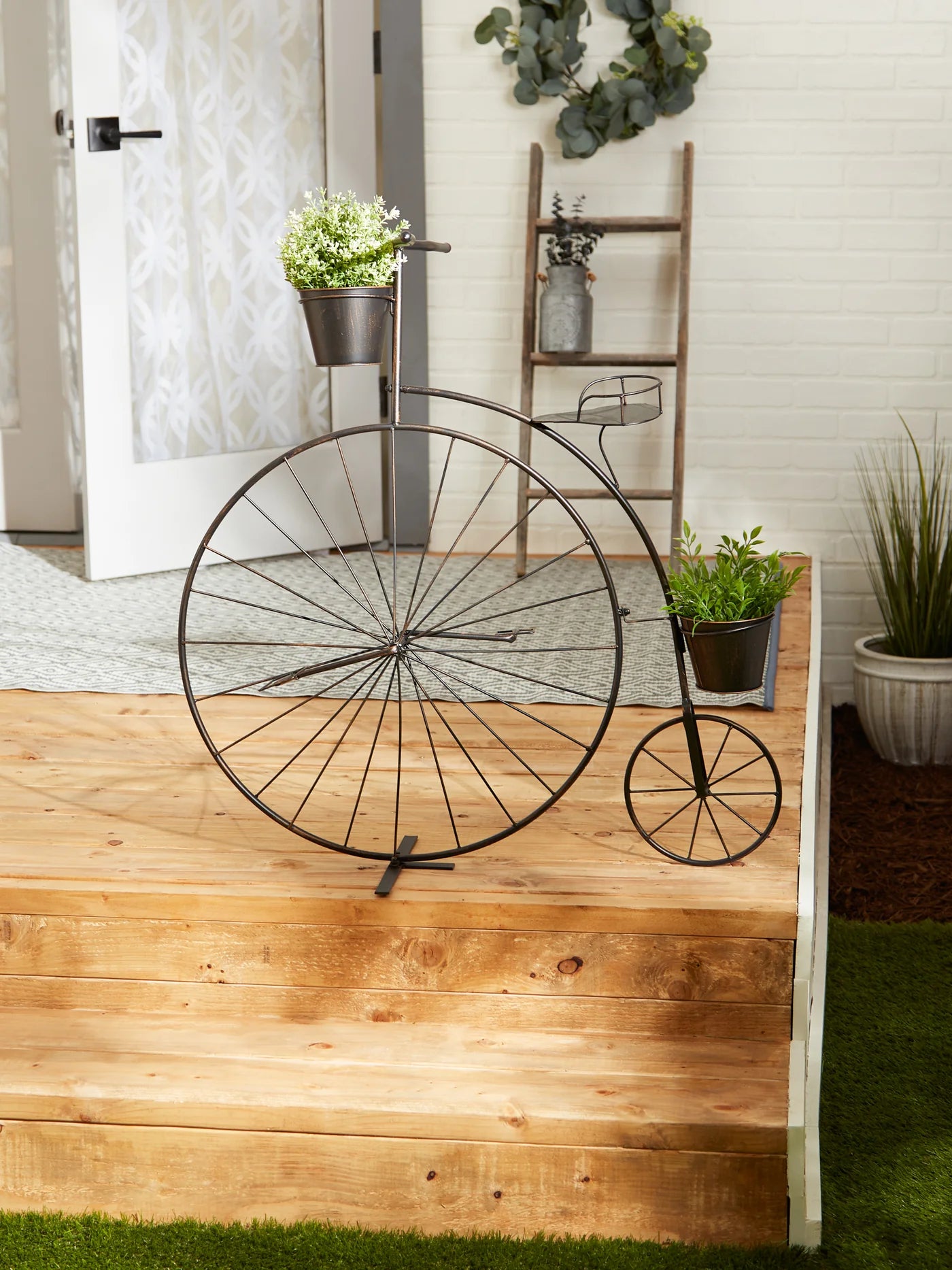 Old Fashioned Bicycle Plant Stand