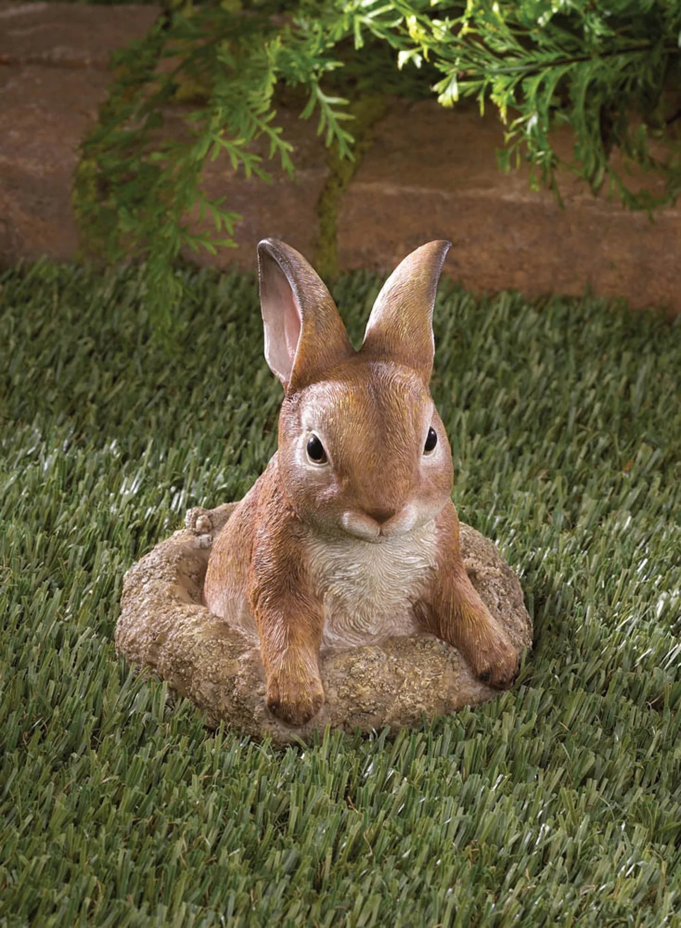 Curious Rabbit Figurine
