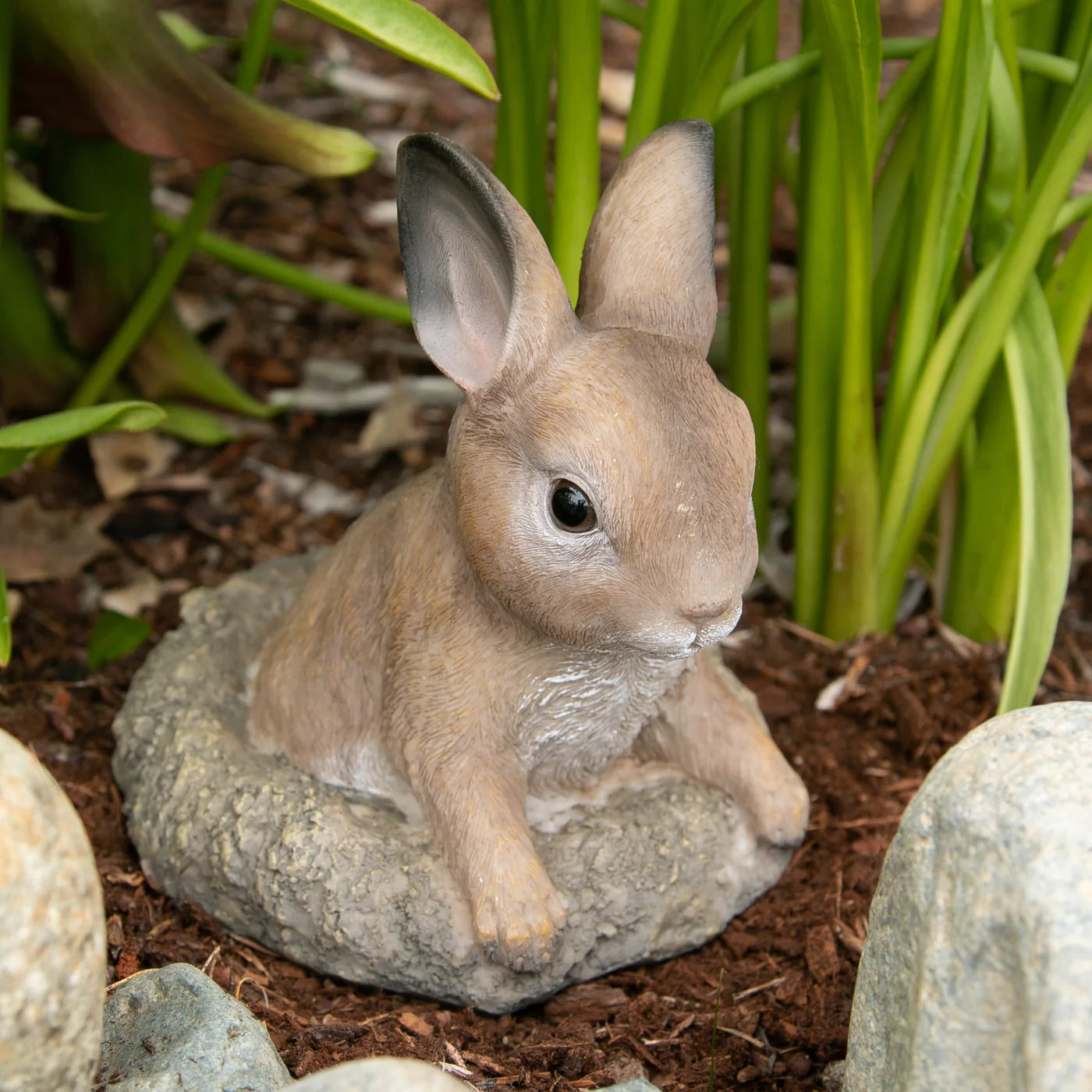 Curious Rabbit Figurine